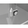 Mexen Mist-H L Двойна душ кабина с врата, лява 115 x 75 см, прозрачна, бяла