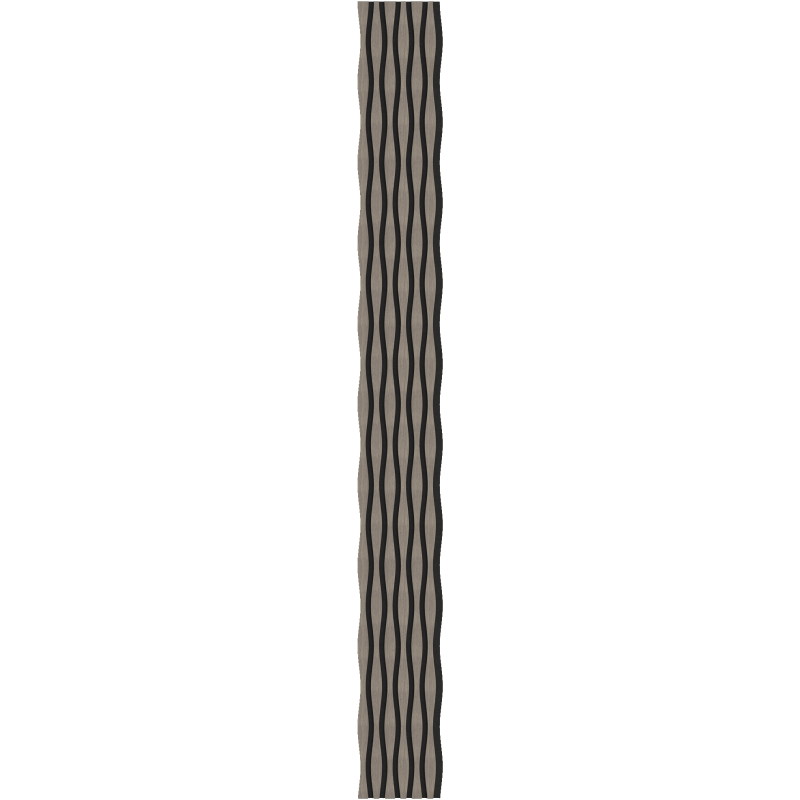 Mexen Lam-SF 01 Lam-SF 26 акустични стенни панели 280 x 30 см, филц 9 мм, технически