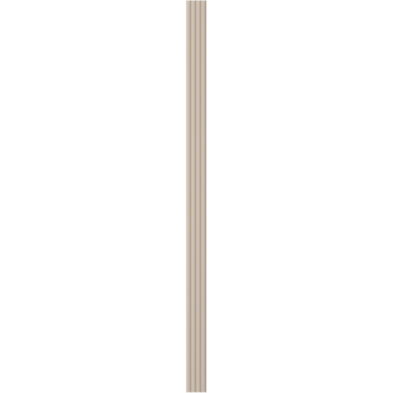 Mexen Strito 01 Strio 01 облицовки за стени, оребрени 280 x 14,5 см (2 бр.), кашмир