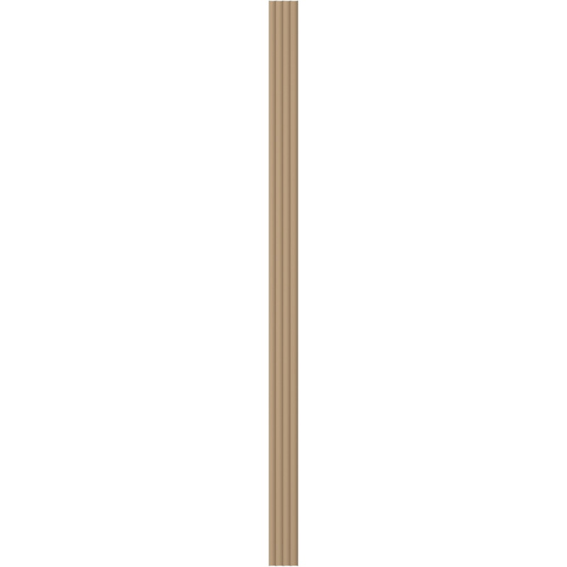 Mexen Strito 01 Strio 01 стенни панели с бразди 280 x 14,5 cm (2 броя), капучино