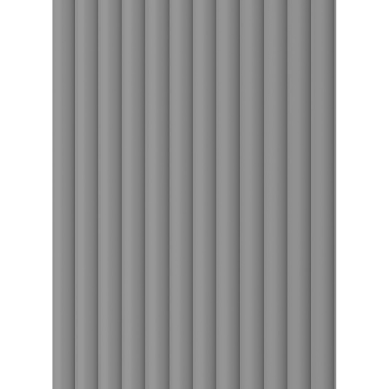 Mexen Strito 01 Strio 01 стенни ламели с оребрен ефект 280 x 14,5 см (2 бр.), тъмно сиви