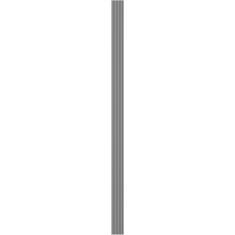 Mexen Strito 01 Strio 01 стенни ламели с оребрен ефект 280 x 14,5 см (2 бр.), тъмно сиви