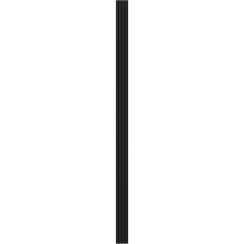 Mexen Strito 01 Strio 01  рифеловани стенни ламели 280 x 14,5 см (2бр.), черен - S120-280-01-311