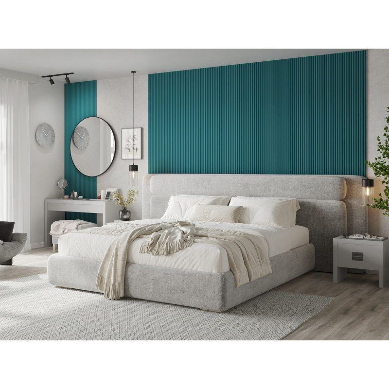 Mexen Strio 02 рифлени стенни панели 280 x 14,5 см (2 броя), тъмен тюркоаз