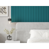 Mexen Strio 02 рифлени стенни панели 280 x 14,5 см (2 броя), тъмен тюркоаз