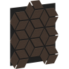 Mexen Form 02 акустичен стенен панел 81 x 66 см (4 бр.), филц 9 мм, технически