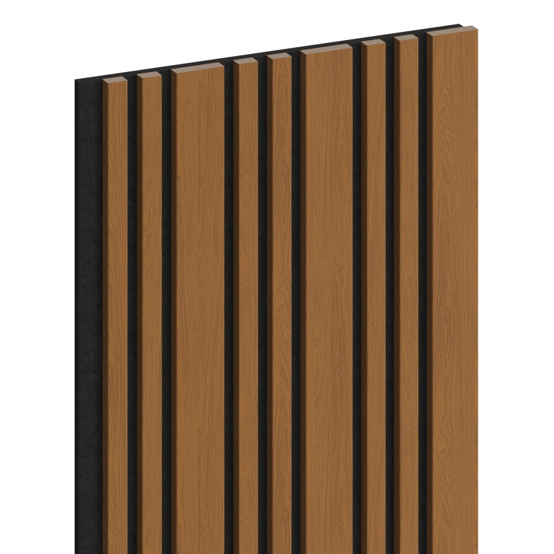 Mexen Lam-F Slim 01 акустични стенни ламели 280 x 36,5 см, филц 9 мм, технически