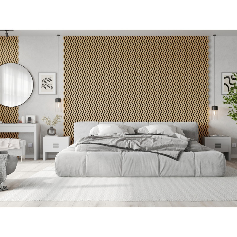 Mexen Lam-SF 02 акустични стенни ламели 280 x 30 см, филц 9 мм, технически фурнир,