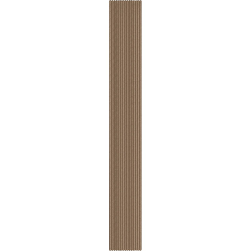 Mexen Ovalo 01 гъвкави рифлени стенни ламели 280 x 36 см, технически фурнир,