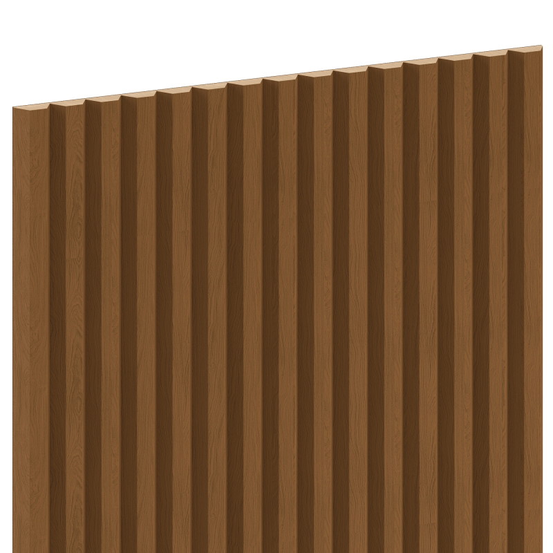 Mexen Ovalo 02 еластични набраздени стенни панели 280 x 36 cm, технически фурнир,