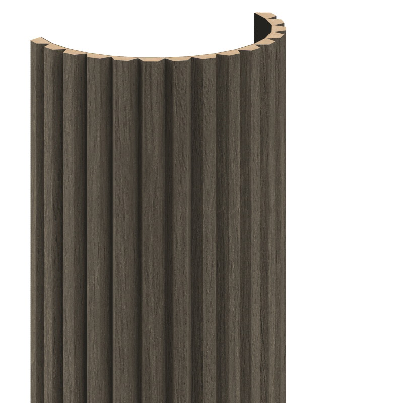Mexen Ovalo 02 гъвкави стенни ламели с рифелова текстура 280 x 36 cm, технически