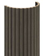Mexen Ovalo 02 гъвкави стенни ламели с рифелова текстура 280 x 36 cm, технически