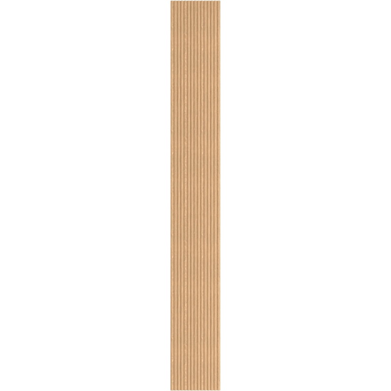 Mexen Ovalo 03 еластични стенни ламели с релеф 280 x 36 см, технически фурнир,