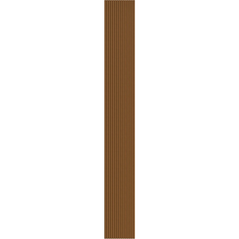 Mexen Ovalo 03 еластични стенни ламели с релеф 280 x 36 см, технически фурнир,