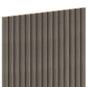 Mexen Ovalo 03 гъвкави рифеловани стенни ламели 280 x 36 см, технически фурнир,