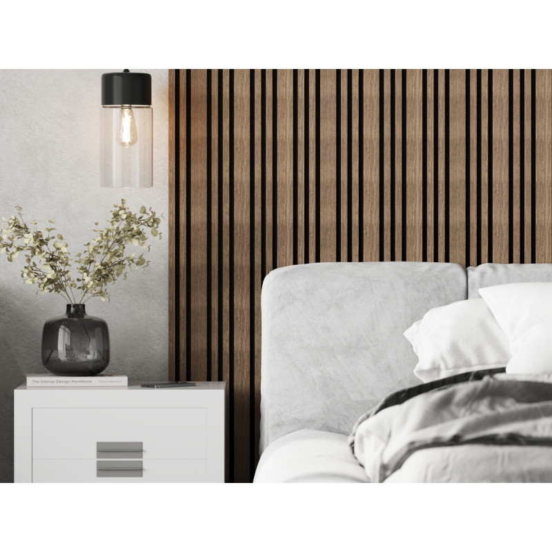 Mexen Lam-F Slim 01 акустични стенни ламели 280 x 36,5 см, филц 9 мм, технически