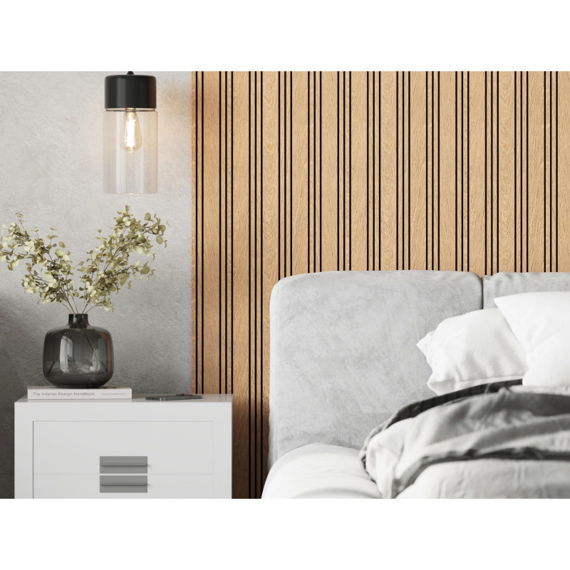 Mexen Lam-F Nano 01 акустични стенни ламели 280 x 32,4 см, филц 9 мм, технически