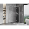 Mexen Mist-F сгъваем душ кабина дясна 80 x 95 см, прозрачна, бяла - 8A6T-080-095-20-00-P