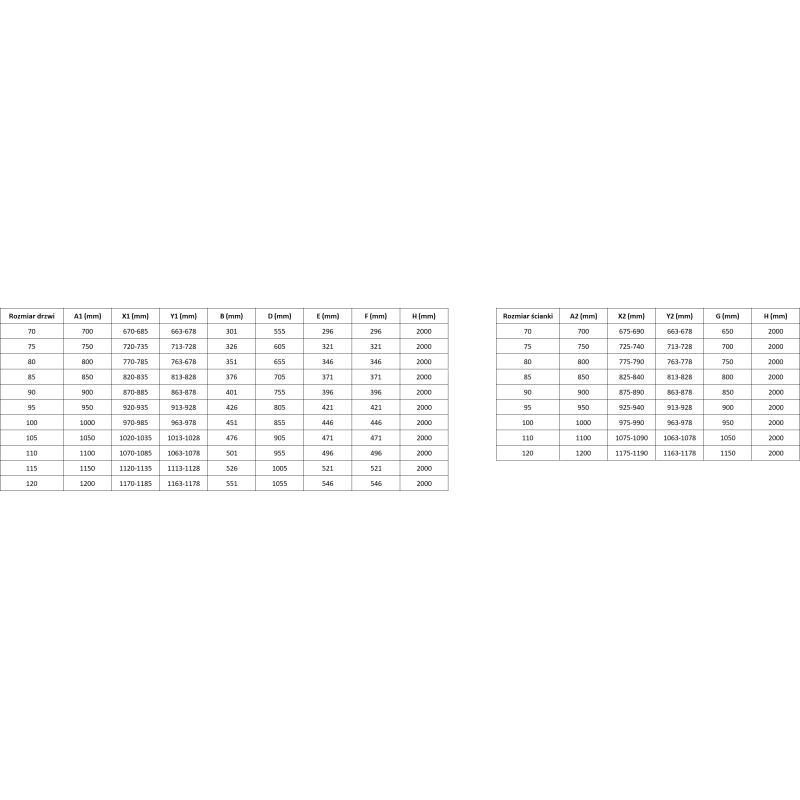 Mexen Mist-F сгъваема душ кабина дясна 110 x 75 cm, прозрачна, gun metal - 8A6T-110-075-95-00-P
