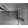 Mexen Mist-F Сгъваема душ кабина дясна 75 x 110 см, прозрачна, gun metal - 8A6T-075-110-95-00-P