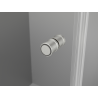 Mexen Mist-F Дуо кабина за душ, сгъваема, лява 90 x 70 см, прозрачна, никел