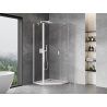 Mexen Mist петстенна отваряща се душ кабина 90 x 90 см, прозрачна, бяла