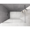 Mexen Kioto душ параван Walk-in 70 x 200 см, бял омбре 8 мм, хром - 800-070-101-01-86