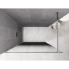 Mexen Kioto душ кабина Walk-in 130 x 200 cm, омбре черно 8 мм, хром - 800-130-101-01-76