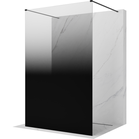 Mexen Kioto самостоятелна душ кабина 150 x 200 см, омбре черна 8 мм, черна