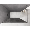 Mexen Kioto Душ параван Walk-in 130 x 200 см, кракел графит 12 мм, хром - 800-130-101-01-44-X