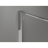 Mexen Kioto Душ параван Walk-in 130 x 200 см, кракел графит 12 мм, хром - 800-130-101-01-44-X