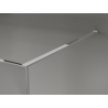 Mexen Kioto душ параван Walk-in 110 x 200 см, графит с пукнатини 12 мм, хром