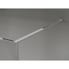 Mexen Kioto Душ параван Walk-in 130 x 200 см, кракел графит 12 мм, хром - 800-130-101-01-44-X