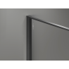 Mexen Kioto стенна преграда за душ Walk-in 90 x 200 см, crackle графит 12 мм, gun metal