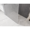 Mexen Kioto душ кабина Walk-in 80 x 200 см, crackle прозрачно 12 мм, бяла - 800-080-101-20-04-X