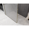 Mexen Kioto душ стена Walk-in 70 x 200 см, прозрачен crackle 12 мм, злато - 800-070-101-50-04-X
