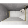 Mexen Kioto стенна преграда за душ Walk-in 130 x 200 см, прозрачна с напукан ефект 12