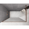 Mexen Kioto панел за душ Walk-in 100 x 200 см, прозрачен с напукана структура 12 мм,