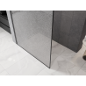 Mexen Kioto душ кабина Walk-in 110 x 200 см, прозрачно 12 мм, оръжеен сив матиран