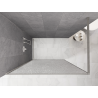 Mexen Kioto Душ параван Walk-in 150 x 200 см, прозрачен с крекинг ефект 12 мм, четкан