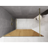 Mexen Kioto Душ Параван Walk-in 80 x 200 см, бронз 8 мм, злато - 800-080-101-50-32