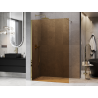 Mexen Kioto Панел за душ кабина Walk-in 100 x 200 см, бронз 8 мм, златен - 800-100-101-50-32