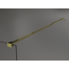 Mexen Kioto стенна душ кабина Walk-in 130 x 200 cm, бронз 8 mm, златна - 800-130-101-50-32