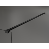 Mexen Kioto Душпараван Walk-in 130 x 200 cm, бронз 8 mm, черен - 800-130-101-70-32