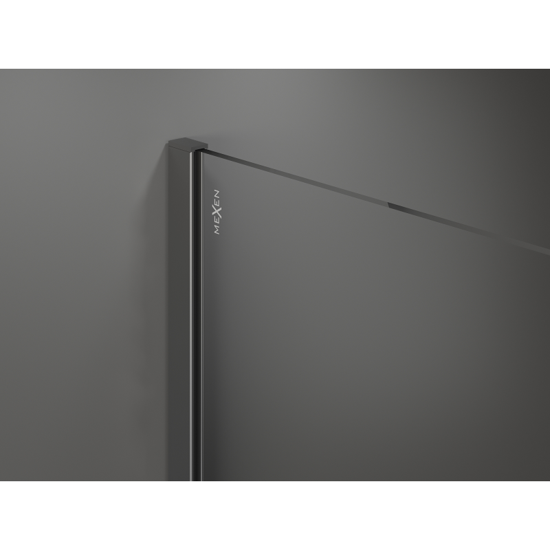 Mexen Kioto душ преграда Walk-in 130 x 200 cm, бронз 8 mm, gun metal - 800-130-101-95-32