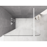 Mexen Kioto-P душ преграда Walk-in 100 x 200 см, прозрачна 8 мм, бяла - 800-100-101-20-00-P
