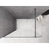 Mexen Kioto-P Душ параван Walk-in 100 x 200 см, прозрачен 8 мм, пистолетен метал