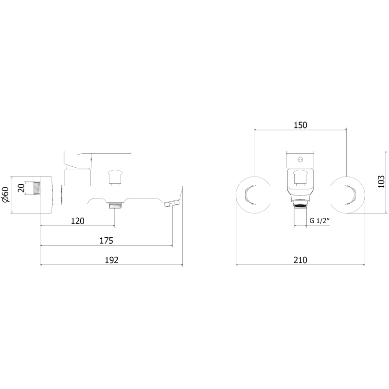 Mexen Royo кухненски смесител, хром - 72230-00