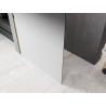 Mexen Kioto L Панел за душ Walk-in 120 x 200 см, омбре бяла 8 мм, златна - 800-120-103-50-86