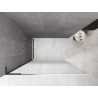 Mexen Kioto L душевая преграда Walk-in 80 x 200 см, бяла омбре 8 мм, четка gun gray